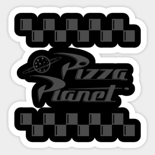 Pizza Planet Tribute - Fan Movie Theater Pizza Planet Movie Tribute - Pizza Planet best Tribute and Designs Piza Pitza Pitsa Planet Tribute - Pizza Lover Pizza Slice - Pizza and Chill Sticker
